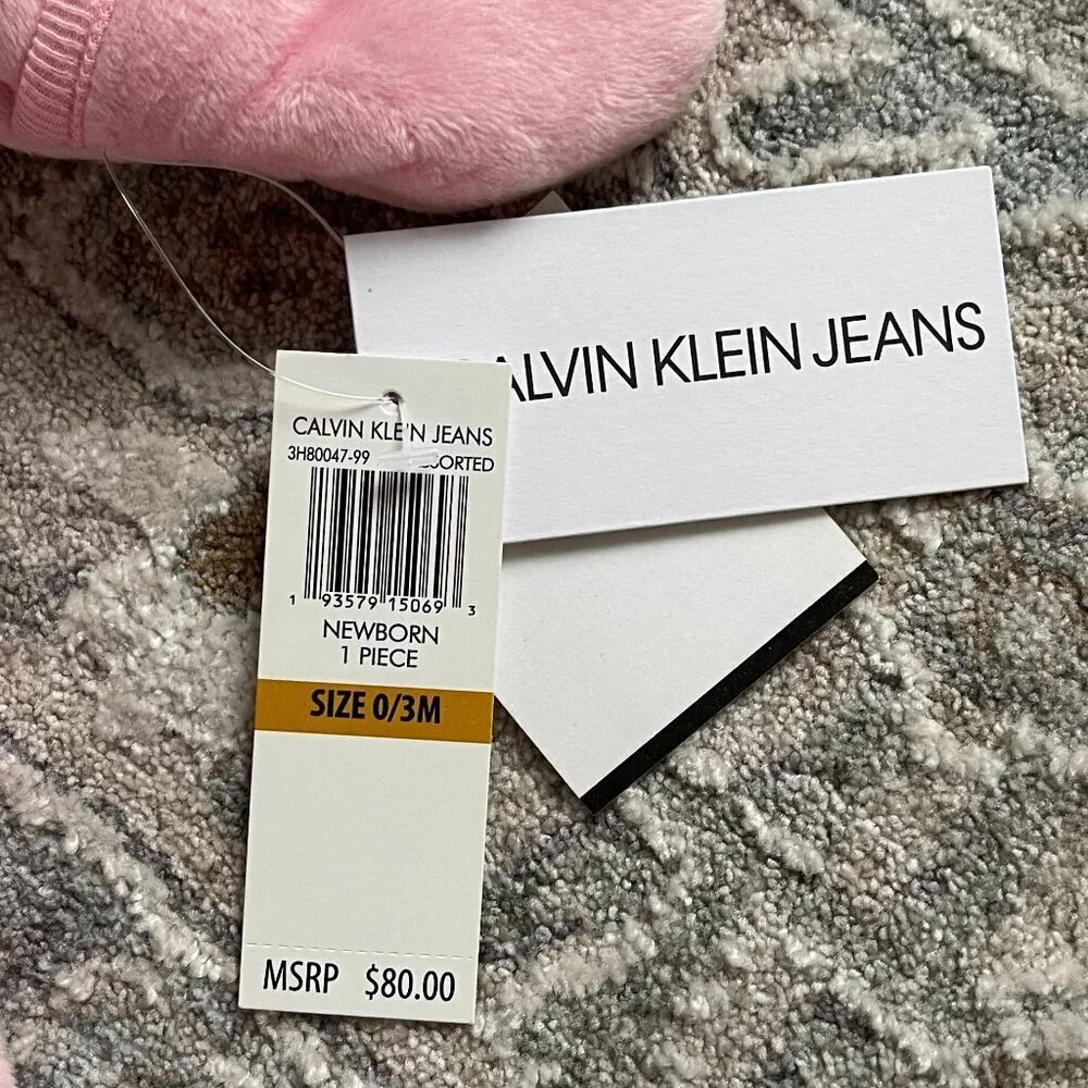 Calvin Klein Jeans Baby Girl Snowsuit NWT